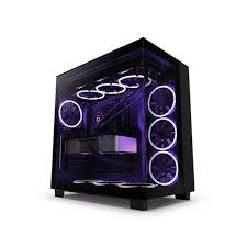 NZXT CM-H91FB-01 H9 Flow Edition ATX Mid Tower Casing - Black