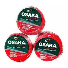 Osaka PVC Tape Red (18 mm)